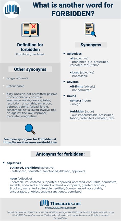 forbidding synonym|Forbidding synonyms